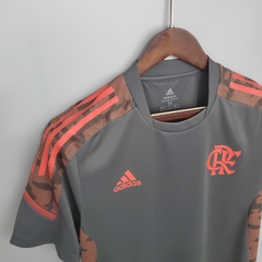 Camisa Flamengo Treino Cinza 21-22 - comprar online