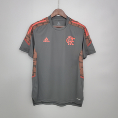 Camisa Flamengo Treino Cinza 21-22