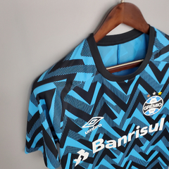 Camisa Treino Grêmio Azul e Preto 21-22 - Freestyle Store