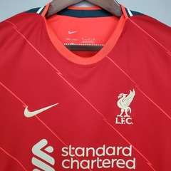 Camisa Liverpool Home 21-22 Feminina - loja online