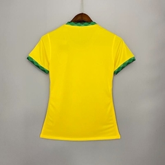 Camisa Titular Brasil 20-21 Feminina - comprar online