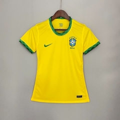 Camisa Titular Brasil 20-21 Feminina