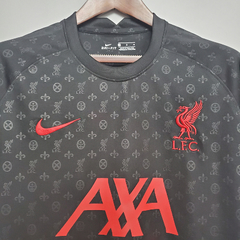 Camisa Liverpool Treino Preta 20-21 na internet