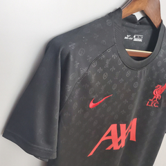 Camisa Liverpool Treino Preta 20-21 - loja online