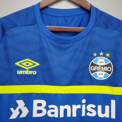 Camisa Treino Grêmio Azul e Verde 21-22 na internet