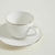 Tazas y Plato de Café Borde Dorado Sofia 60 ml.