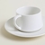 SET X 6 TAZAS Y PLATOS DE CAFE CONICAS BLANCO 100 ML - comprar online