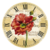 Reloj de Pared Red Flower 49 cms.