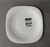 Plato postre carine blanco 19 cms.