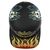 CASCO ABIERTO R7 RACING R7-318 CALAVERA NEGRO en internet