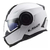 Casco Abatible Ls2 Scope Solid Blanco - tienda en línea