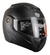 Casco Isp Kov Raw Solid Negro Mate Abatible Para Moto