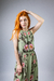 Vestido Cropped Estampado Aurora Floral - loja online