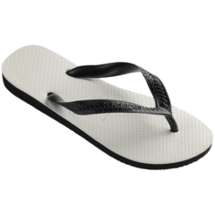 Chinelo Havaianas Tradicional Branco/Preto