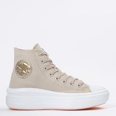 CT16220001 CHUCK TAYLOR ALL STAR MOVE BEGE CLARO/OURO CLARO/BRANCO