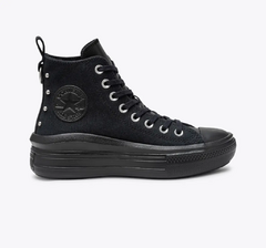 CT25990001 CHUCK TAYLOR ALL STAR MOVE PRETO/CINZA METAL/PRETO