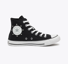 CT26020001 CHUCK TALOR ALL STAR PRETO/CINZA METAL/BRANCO