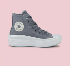 CT23840001 CHUCK TAYLOR ALL STAR MOVE CINZA LUNAR/CINZA LUNAR/BRANCO