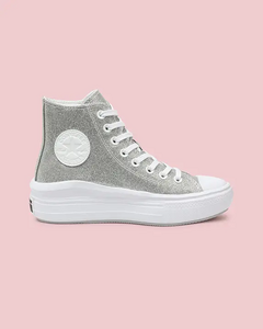 CT26170002 CHUCK TAYLOR ALL STAR MOVE PRATA PURO/BRANCO/BRANCO