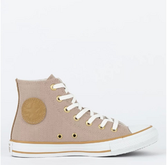 CT27510001 CHUCK TAYLOR ALL STAR ROSA NUDE/MARROM CLARO/BRANCO