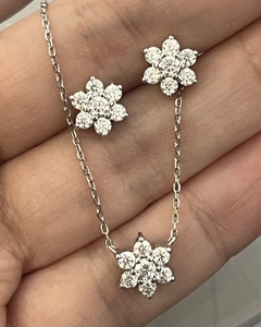 Moissanite - Colar Florzinha