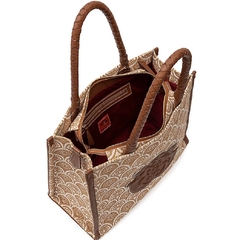 ISLA - BOLSA MAXI TOTE SIRENA JACQUARD - loja online