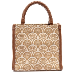 ISLA - BOLSA MINI TOTE SIRENA JACQUARD - Místika Acessórios