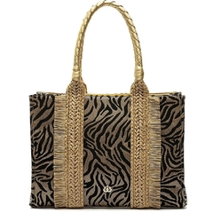 ISLA - BOLSA MAXI TOTE ANIMALIER NATURAL - comprar online