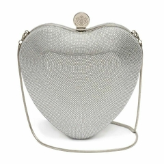 Imagem do ISLA - BOLSA CLUTCH EM CRISTAIS - HEART