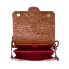 ISLA - BOLSA ESSENTIALS CLÁSSICA EM COURO NATURAL TIRACOLO - comprar online