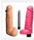 VIBRADOR CONSOLADOR BRAD 19 X 4,5 CM CON BALA EXTRAIBLE