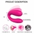 VIBRADOR DOBLE ESTIMULACION VEBE S-HANDE