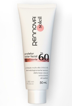 PROTETOR SOLAR FPS 60 FACIAL TONALIZANTE RENNOVA SOLEIL 50ml