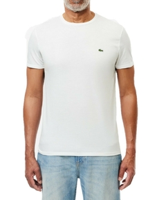 Camiseta Lacoste Algodão Pima Branco