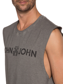 Regata John John Rusty Reativo Cinza - comprar online