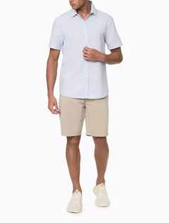 Bermuda Calvin Klein Chino Bege - comprar online