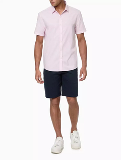 Bermuda Calvin Klein Chino Azul Marinho - comprar online