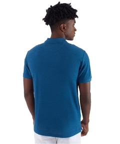 Polo Original Penguin Básica Azul - comprar online