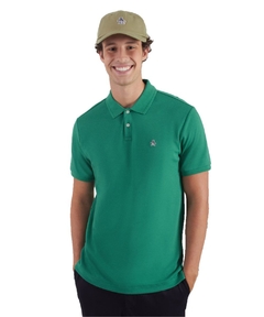 Polo Original Penguin Interlock Verde