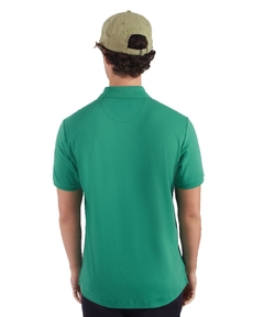 Polo Original Penguin Interlock Verde - comprar online