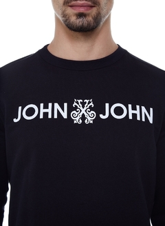 Casaco John John New Basic Preto - Azoz Store - Moda Masculina Multimarcas Autorizada