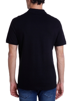 Camiseta Polo John John New Simple Preta - comprar online