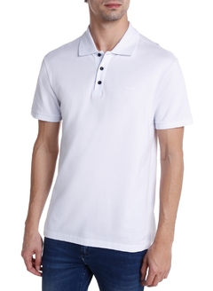 Camiseta Polo John John New Simple Branca