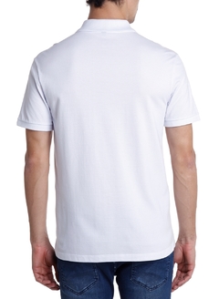 Camiseta Polo John John New Simple Branca - comprar online