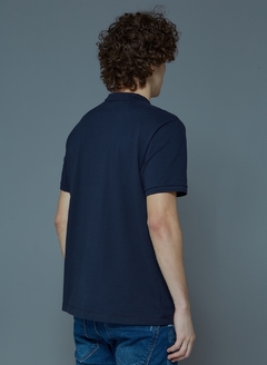 Camiseta Polo John John New Simple Azul Marinho - comprar online