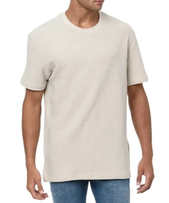 Camiseta Calvin Klein Canelada Areia