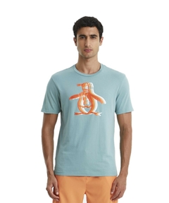 Camiseta Original Penguin Estampada 3D Verde