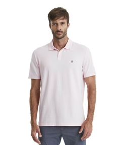 Polo Original Penguin Básica Rosa