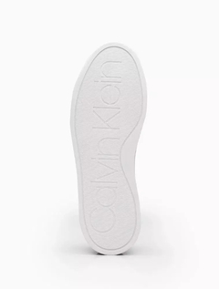 Tênis Calvin Klein Couro Branco - comprar online