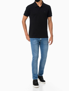 Polo Calvin Klein Sem Friso Preta - Azoz Store - Moda Masculina Multimarcas Autorizada